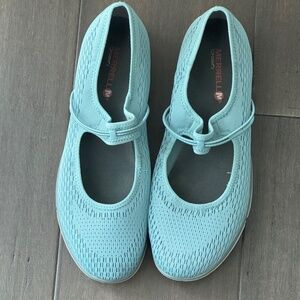 Women's Merrell Form 2 Mesh Flat Sandal - Light Blue - SIze 10.5